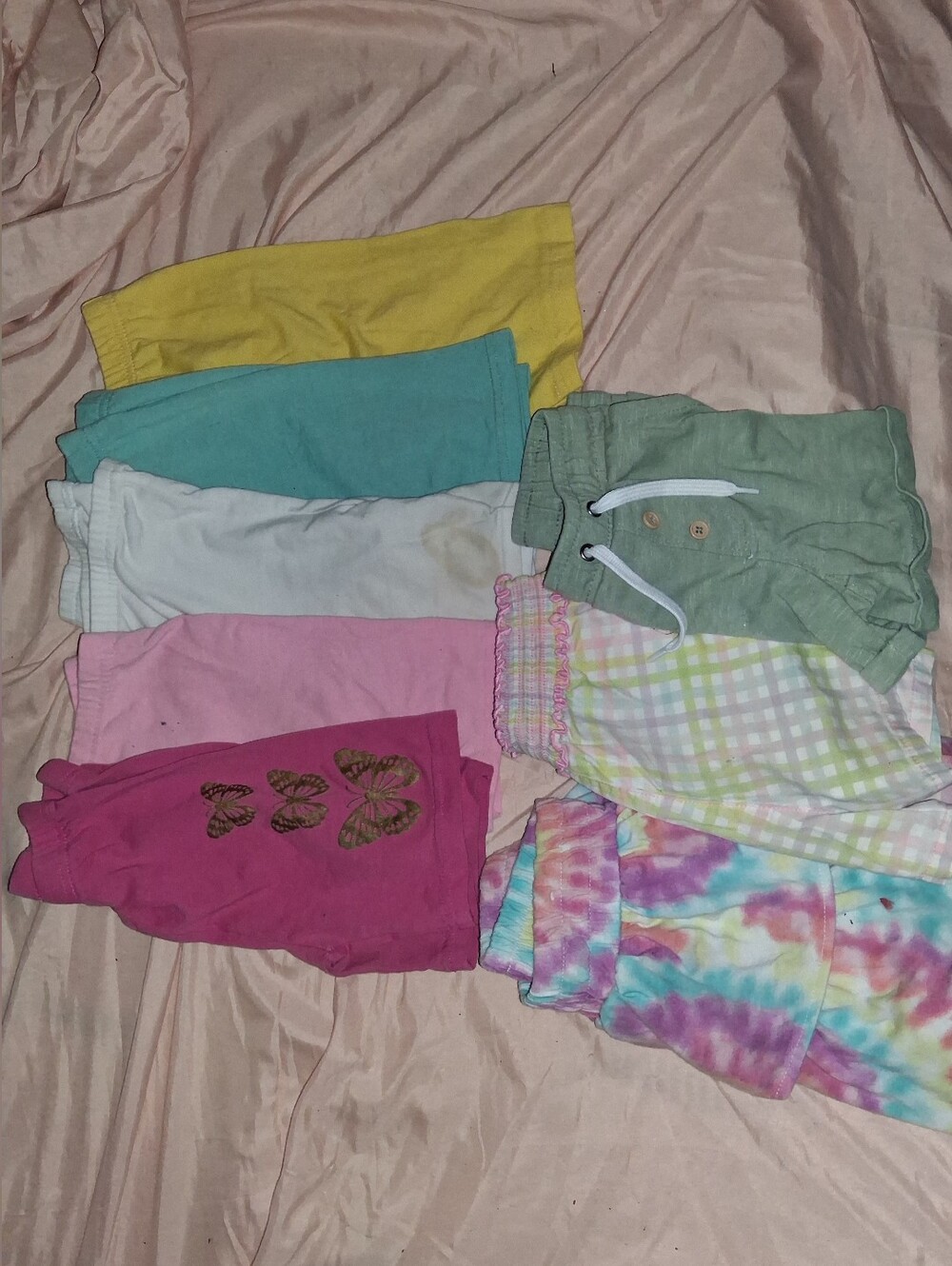 5t Girls Shorts Bundle Of 8